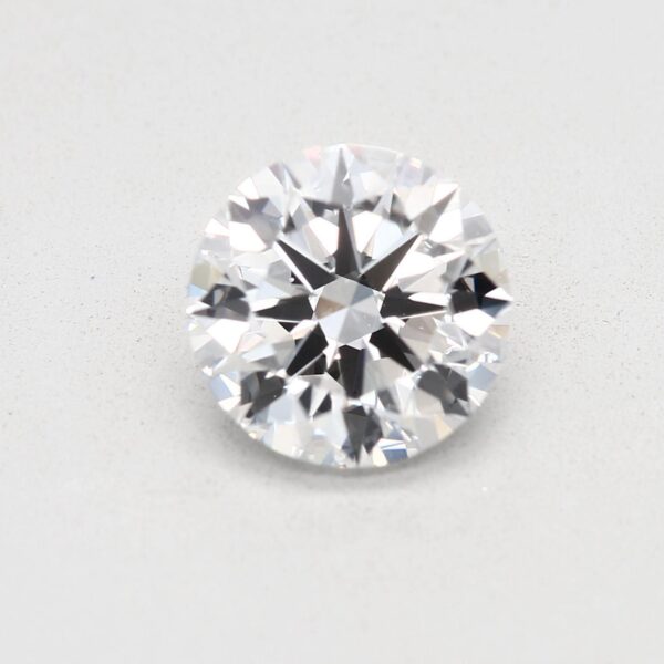 2.01 Carat, Natural White, Round Diamond ~ D Colour, VS2 Clarity