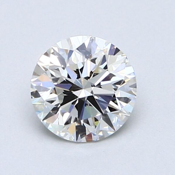 1.01 Carat, Natural White, Round Diamond ~ H Colour, VVS1 Clarity