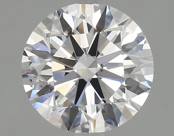 1.5 Carat, Natural White, Round Diamond ~ D Colour, SI1 Clarity