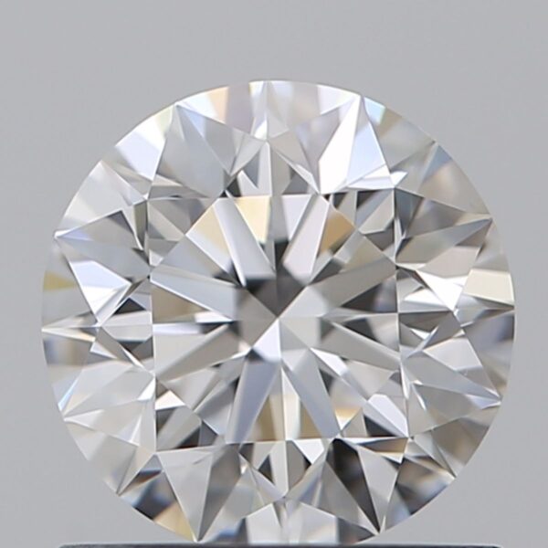 1 Carat, Natural White, Round Diamond ~ D Colour, VVS1 Clarity