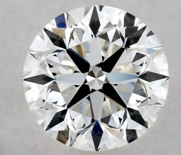 0.93 Carat, Natural White, Round Diamond ~ G Colour, VVS1 Clarity