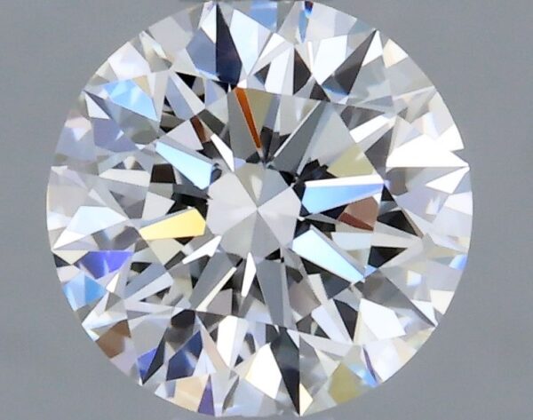 0.6 Carat, Natural White, Round Diamond ~ F Colour, VVS1 Clarity