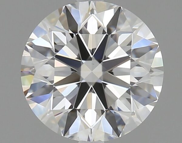 1 Carat, Natural White, Round Diamond ~ F Colour, VS2 Clarity