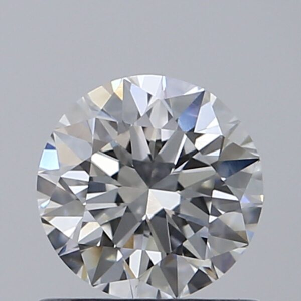 0.7 Carat, Natural White, Round Diamond ~ E Colour, SI1 Clarity