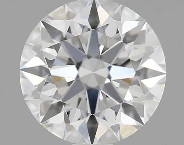 0.9 Carat, Natural White, Round Diamond ~ E Colour, VVS1 Clarity