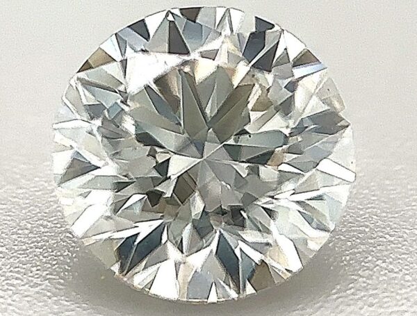 1.3 Carat, Natural White, Round Diamond ~ H Colour, VS2 Clarity