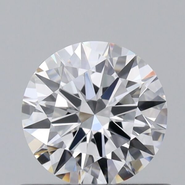 0.5 Carat, Natural White, Round Diamond ~ D Colour, VS1 Clarity