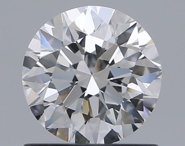 0.9 Carat, Natural White, Round Diamond ~ E Colour, VS1 Clarity