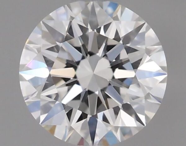 0.65 Carat, Natural White, Round Diamond ~ H Colour, VVS1 Clarity