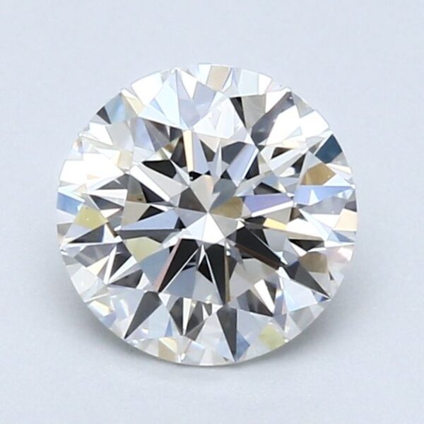 1.26 Carat, Natural White, Round Diamond ~ I Colour, VS1 Clarity