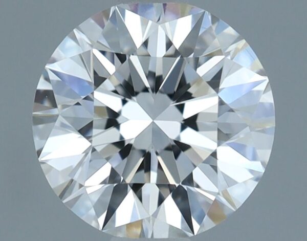 0.95 Carat, Natural White, Round Diamond ~ E Colour, IF Clarity