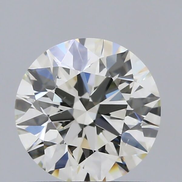 0.9 Carat, Natural White, Round Diamond ~ J Colour, VS1 Clarity