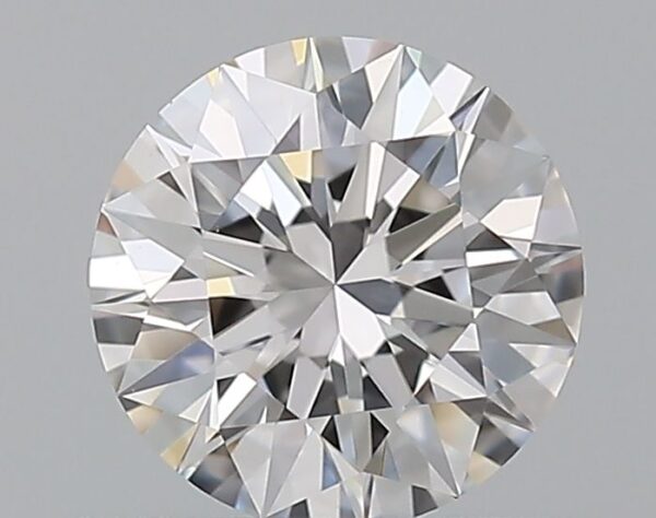 0.5 Carat, Natural White, Round Diamond ~ D Colour, VS1 Clarity