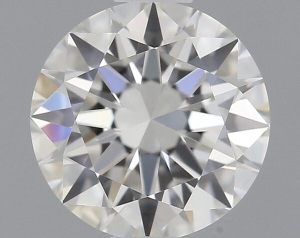 0.62 Carat, Natural White, Round Diamond ~ H Colour, VVS1 Clarity