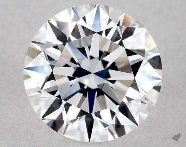 1.3 Carat, Natural White, Round Diamond ~ D Colour, VVS1 Clarity