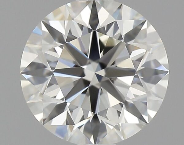 0.9 Carat, Natural White, Round Diamond ~ J Colour, VVS1 Clarity