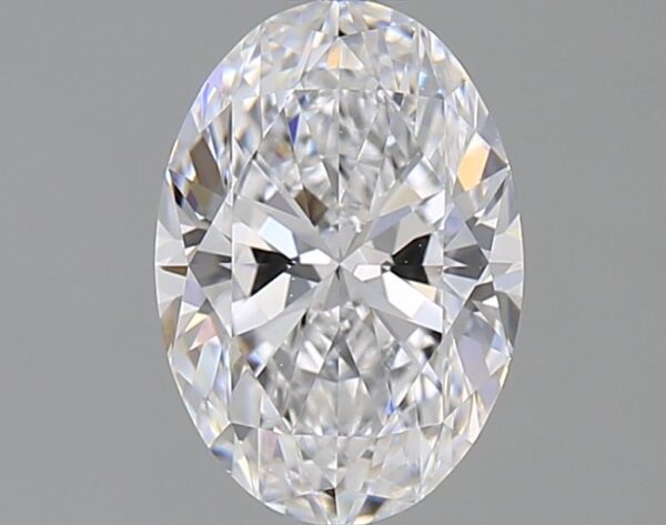 1.01 Carat, Natural White, Oval Diamond ~ D Colour, VS1 Clarity