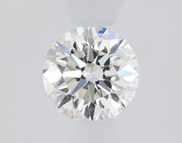 0.54 Carat, Natural White, Round Diamond ~ I Colour, VVS1 Clarity