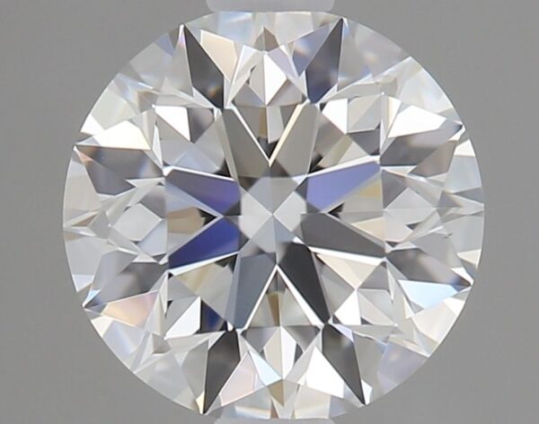 0.51 Carat, Natural White, Round Diamond ~ F Colour, VS1 Clarity