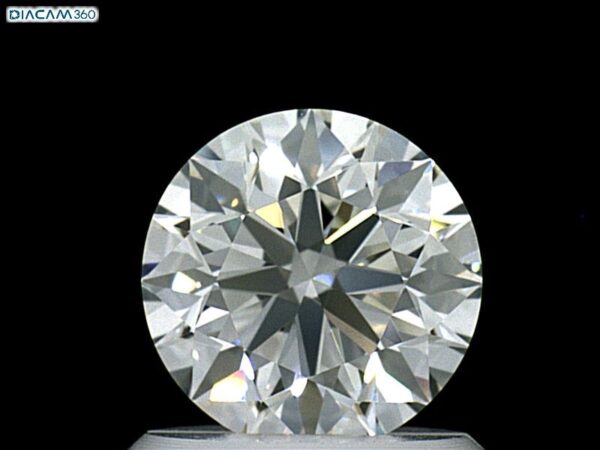 0.93 Carat, Natural White, Round Diamond ~ I Colour, IF Clarity