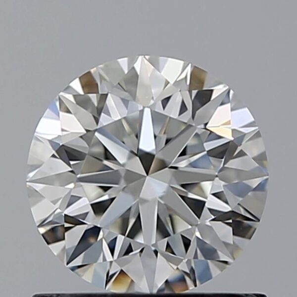 0.9 Carat, Natural White, Round Diamond ~ I Colour, VS1 Clarity