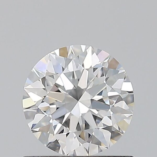 0.6 Carat, Natural White, Round Diamond ~ F Colour, VVS1 Clarity