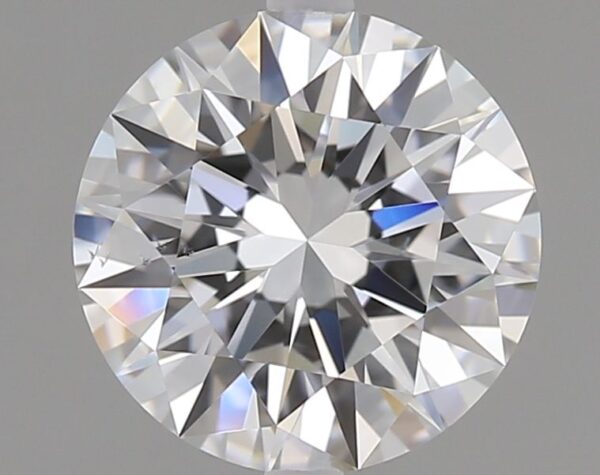 1.11 Carat, Natural White, Round Diamond ~ D Colour, SI1 Clarity