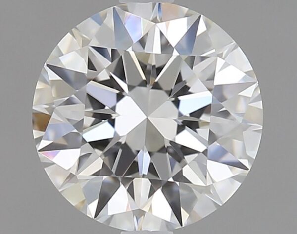 1.09 Carat, Natural White, Round Diamond ~ F Colour, IF Clarity