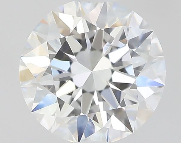 0.87 Carat, Natural White, Round Diamond ~ E Colour, VVS1 Clarity