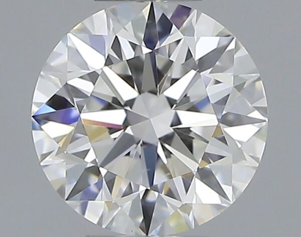 0.6 Carat, Natural White, Round Diamond ~ F Colour, VS1 Clarity