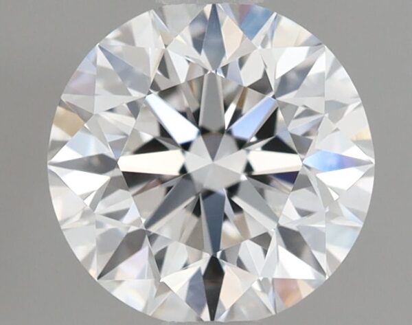 0.9 Carat, Natural White, Round Diamond ~ E Colour, VVS1 Clarity