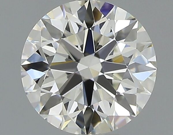 0.74 Carat, Natural White, Round Diamond ~ H Colour, VVS1 Clarity