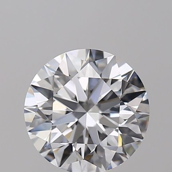 1.3 Carat, Natural White, Round Diamond ~ D Colour, VVS2 Clarity