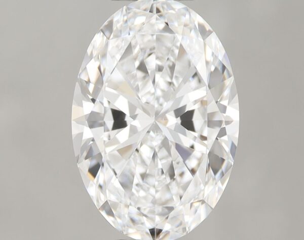 1.01 Carat, Natural White, Oval Diamond ~ D Colour, VVS2 Clarity