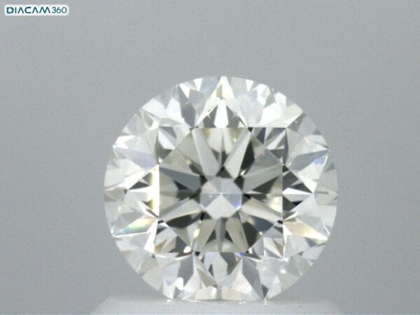 0.9 Carat, Natural White, Round Diamond ~ J Colour, VS1 Clarity