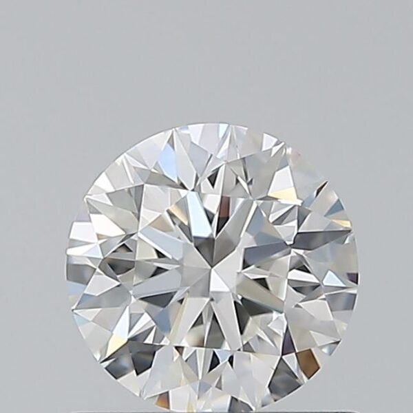 0.6 Carat, Natural White, Round Diamond ~ F Colour, VVS1 Clarity