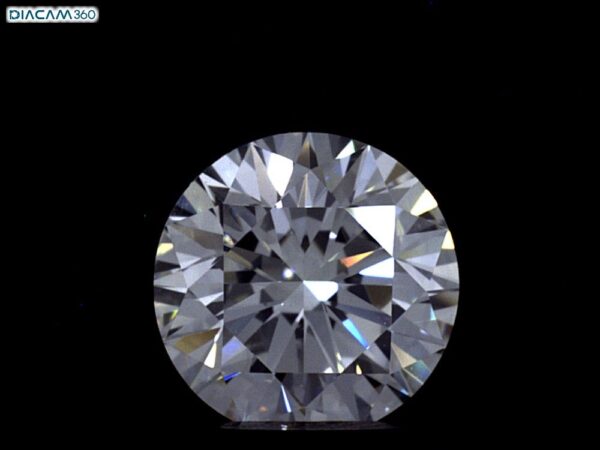 0.8 Carat, Natural White, Round Diamond ~ G Colour, VVS1 Clarity