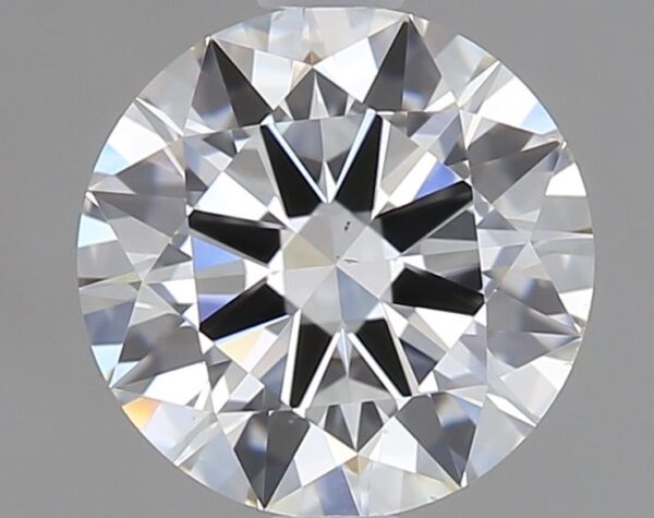 1.01 Carat, Natural White, Round Diamond ~ F Colour, VS2 Clarity