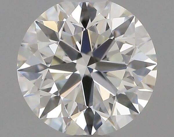 0.71 Carat, Natural White, Round Diamond ~ J Colour, IF Clarity