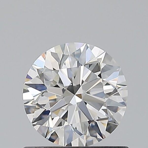 0.6 Carat, Natural White, Round Diamond ~ F Colour, VVS1 Clarity