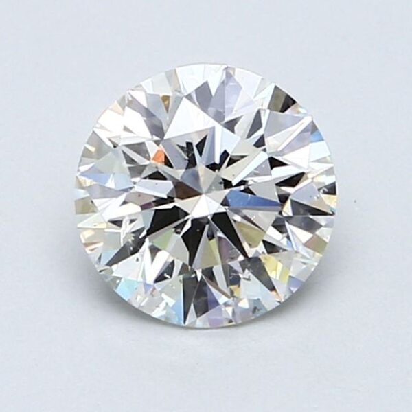 1.13 Carat, Natural White, Round Diamond ~ H Colour, SI1 Clarity