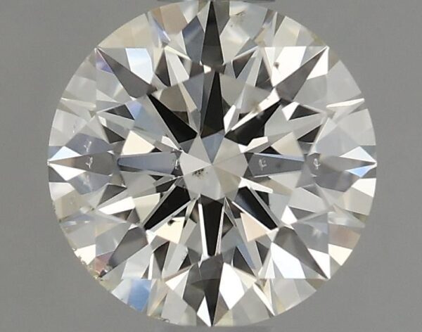 0.7 Carat, Natural White, Round Diamond ~ J Colour, SI1 Clarity