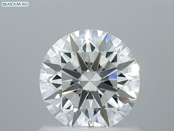 0.95 Carat, Natural White, Round Diamond ~ H Colour, VS1 Clarity