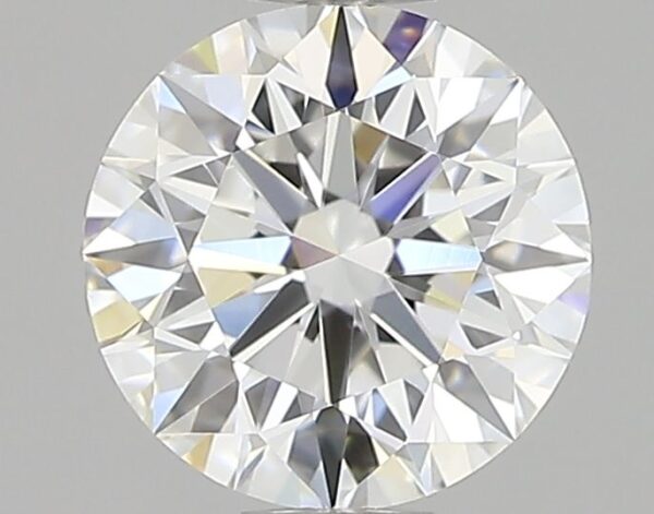 0.71 Carat, Natural White, Round Diamond ~ E Colour, VS1 Clarity