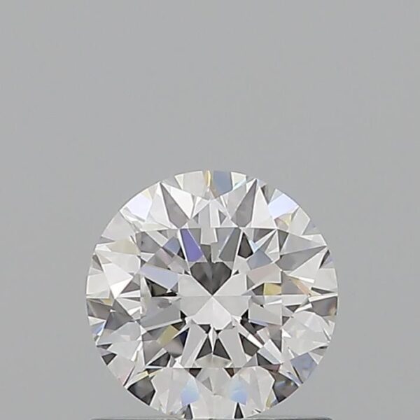 0.91 Carat, Natural White, Round Diamond ~ D Colour, VVS1 Clarity