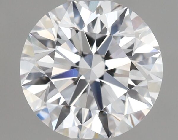 1 Carat, Natural White, Round Diamond ~ D Colour, VVS1 Clarity