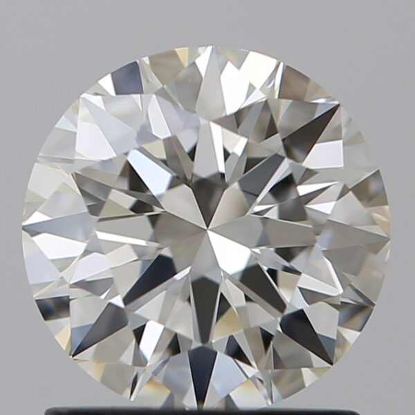 1.3 Carat, Natural White, Round Diamond ~ I Colour, VVS1 Clarity