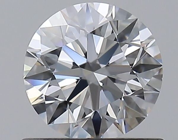 0.7 Carat, Natural White, Round Diamond ~ D Colour, VS1 Clarity