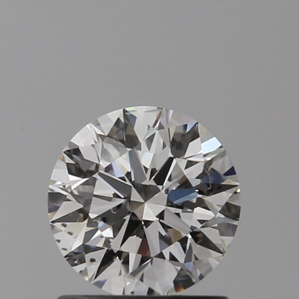 0.9 Carat, Natural White, Round Diamond ~ F Colour, SI1 Clarity