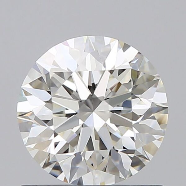 0.95 Carat, Natural White, Round Diamond ~ I Colour, VVS1 Clarity